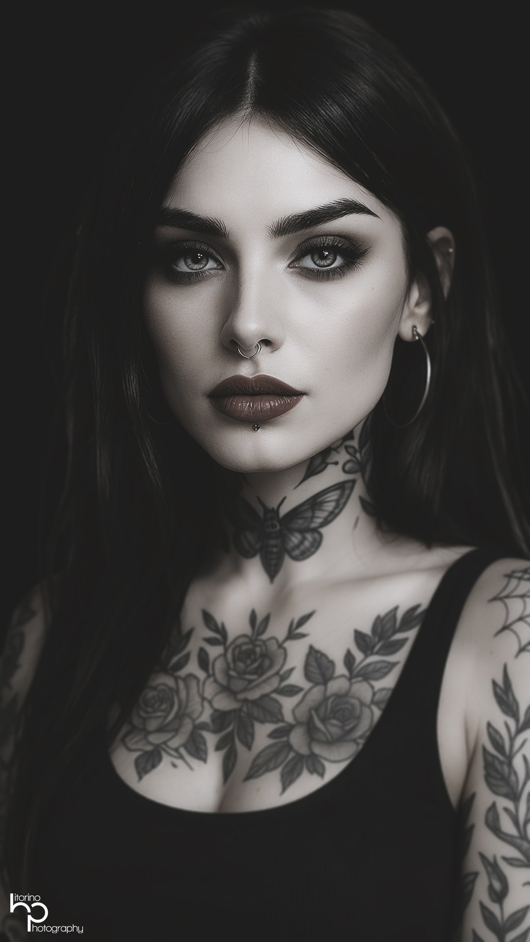 Porträt einer Person mit natürlichem Licht