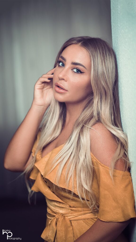 Porträt einer Person mit natürlichem Licht