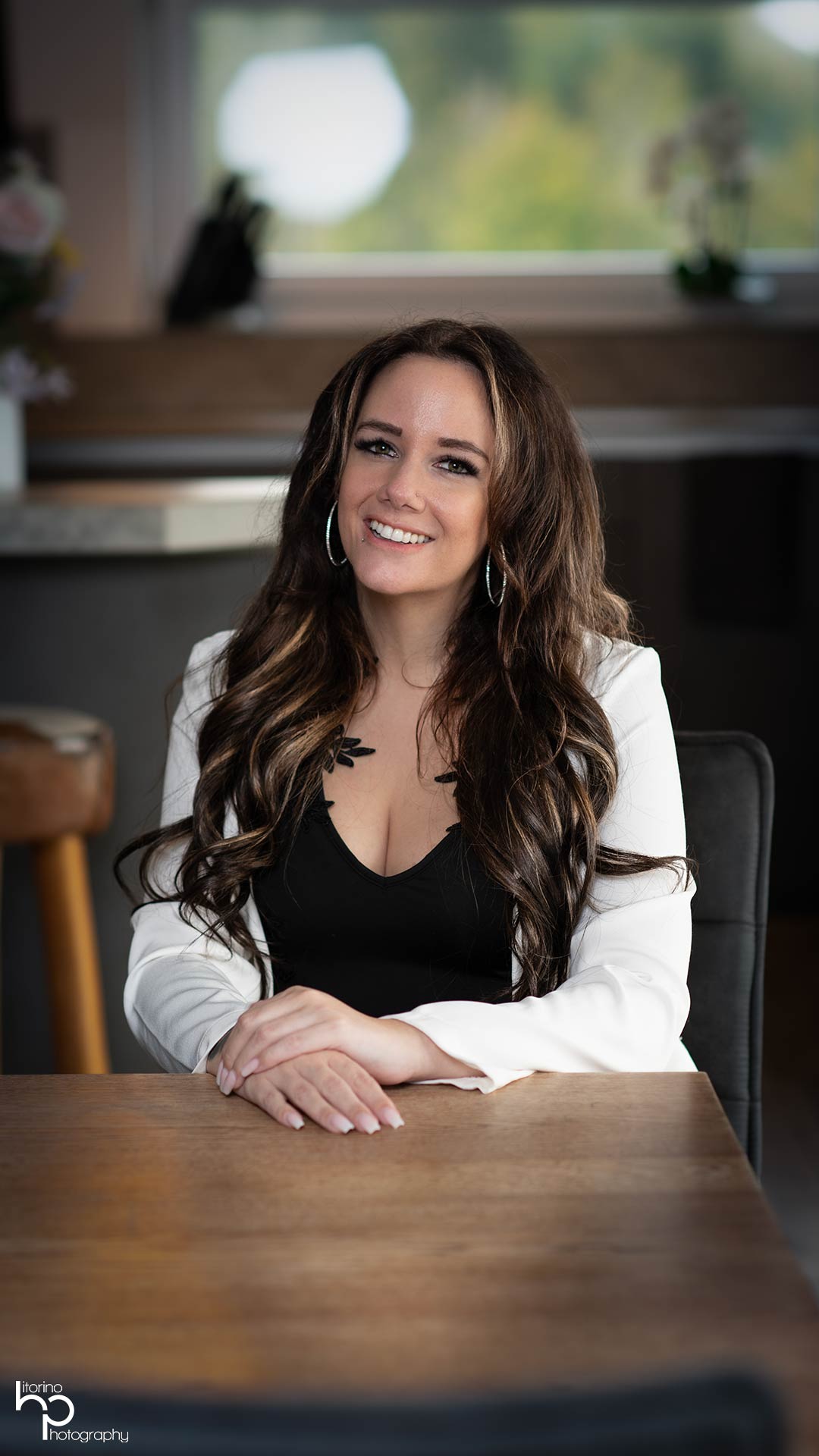 Porträt einer Person mit natürlichem Licht