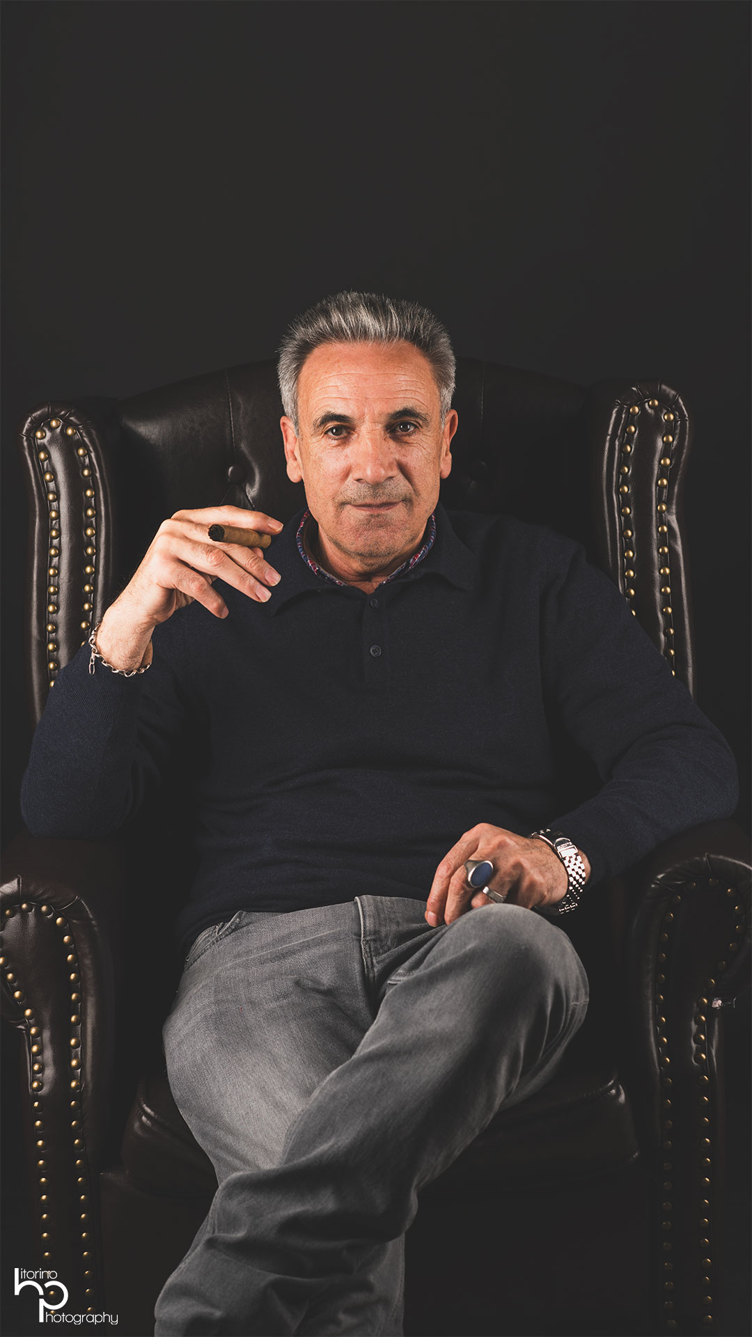 Porträt einer Person mit natürlichem Licht