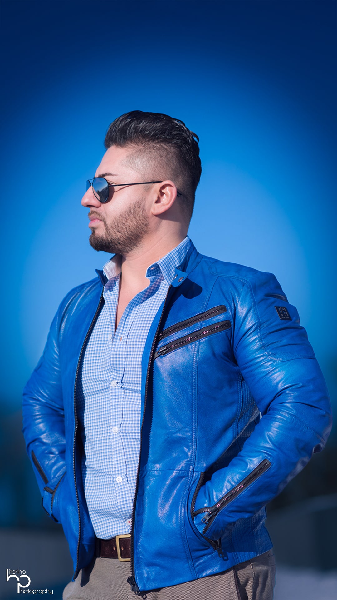 Porträt einer Person mit natürlichem Licht