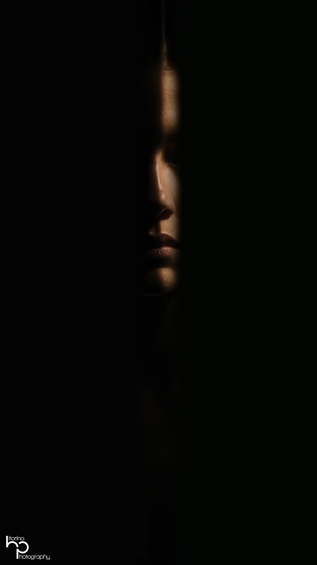 Porträt einer Person mit natürlichem Licht