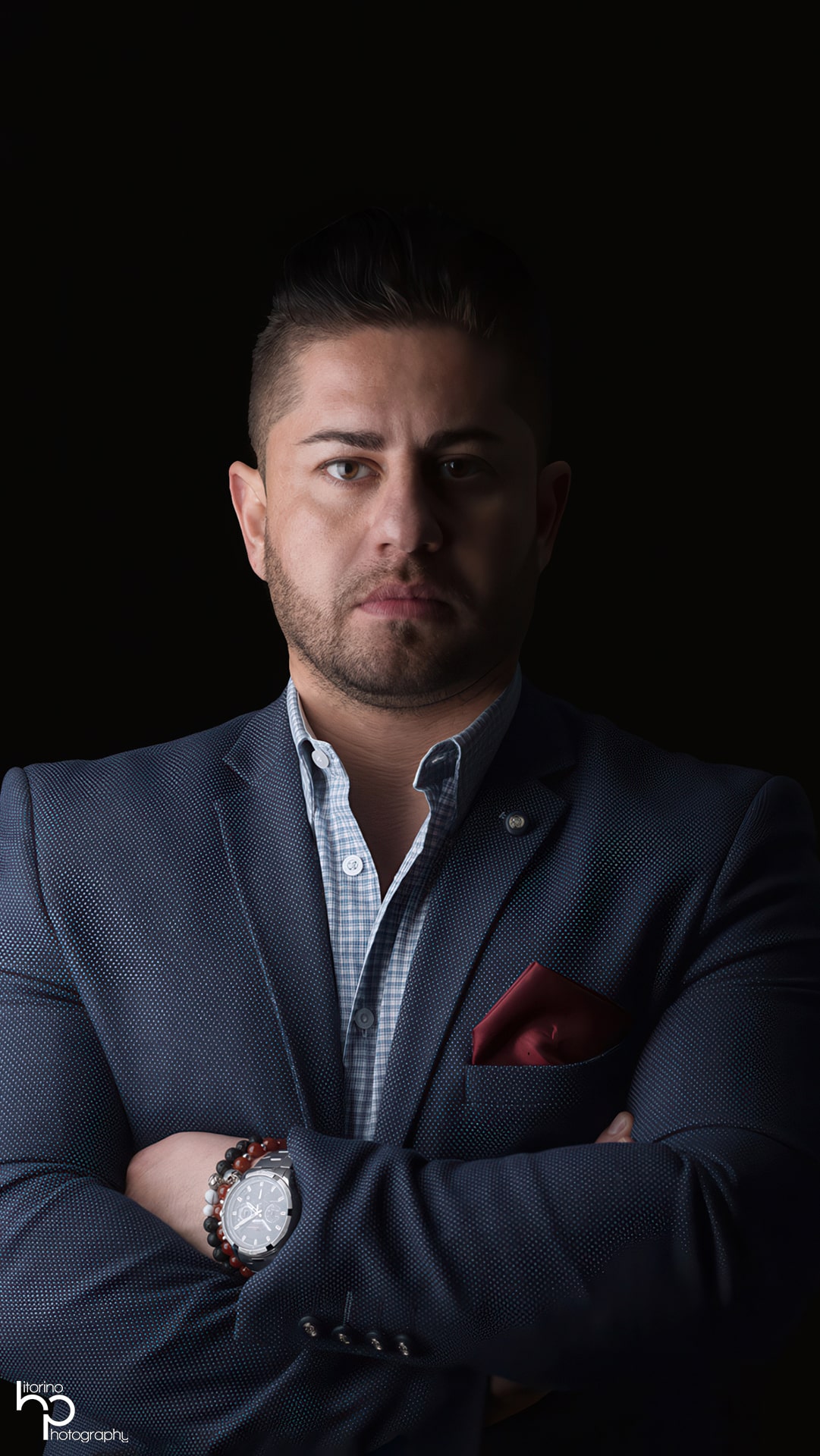 Porträt einer Person mit natürlichem Licht